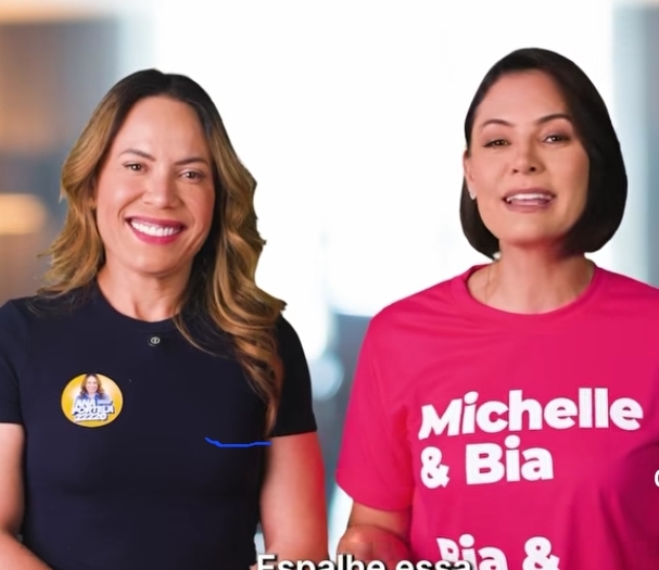 Michelle Bolsonaro entra na campanha de MS e decreta: "Ana Portela é a minha candidata e a do Capitão"
