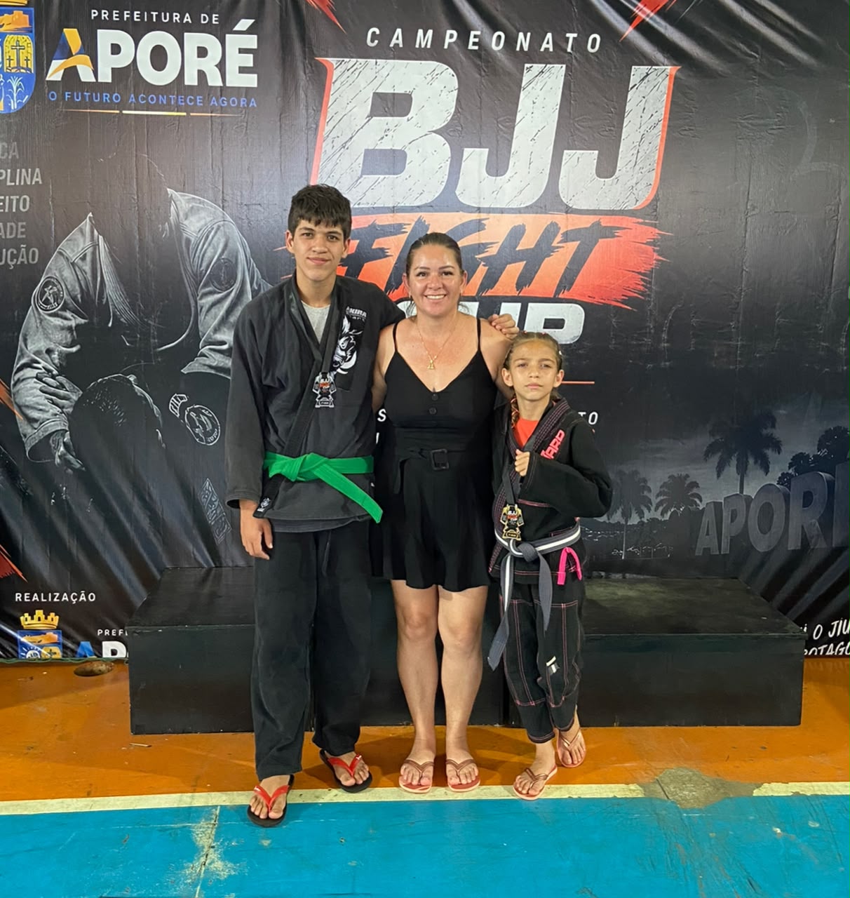 Irmãos de Costa Rica conquistam ouro e prata no Campeonato BJJ Fight Cup 2026