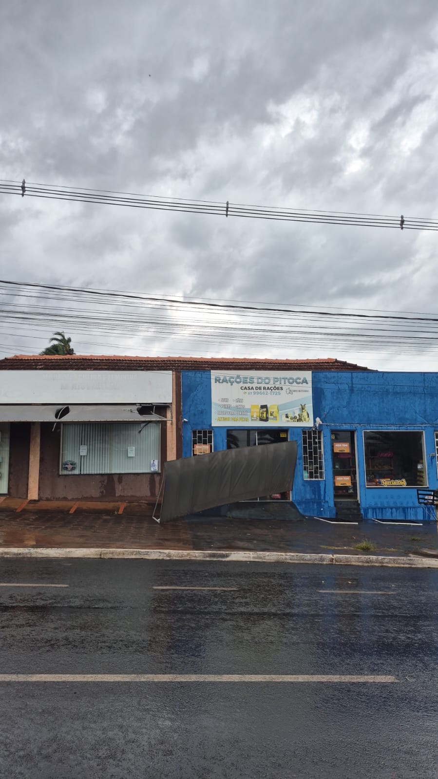 Temporal provoca estragos em Costa Rica e deixa moradores em alerta para novas instabilidades